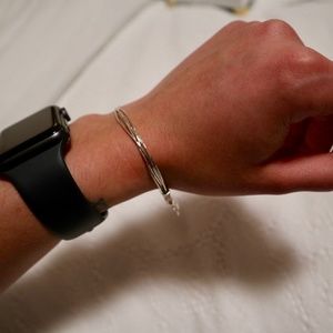 Silver Lace Bracelet